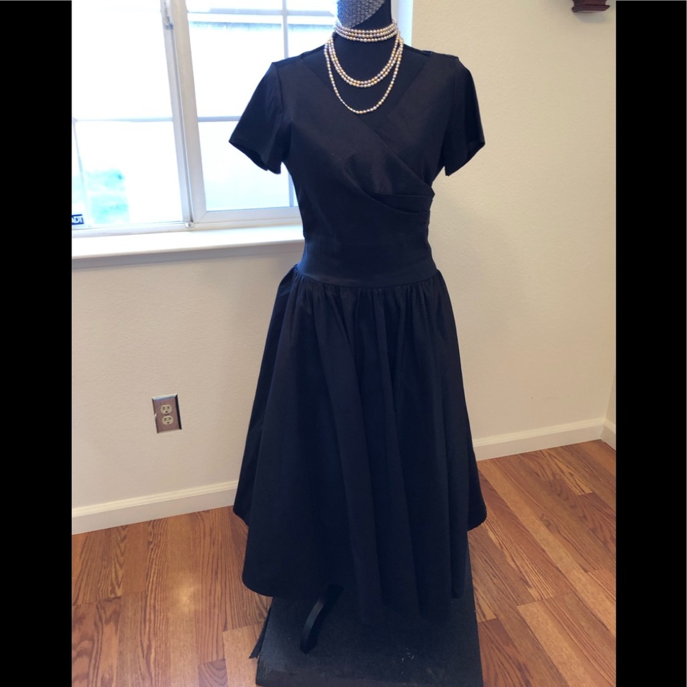 COUTURE  SATIN DRESS